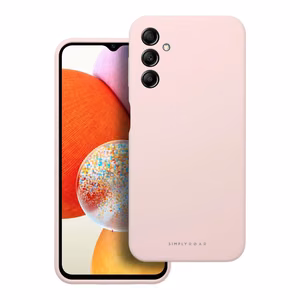 ROAR dėklas CLOUD SKIN telefonui SAMSUNG A14 4G / A14 5G šviesiai rožinis