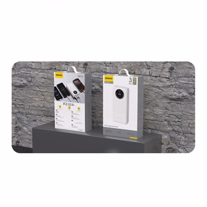 Išorinė baterija Dudao K12Pro juoda 22.5W 20000mAh (PD / QC3.0)