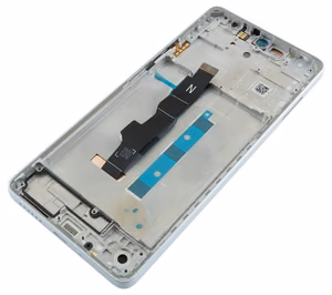 Ekranas Xiaomi Redmi Note 13 5G su lietimui jautriu stikliuku ir rėmeliu Ocean Teal originalus (service pack)