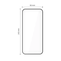 Tech-Protect Quick Set+ 2-jų rinkinys grūdintas stiklas iPhone 15 Pro - juodas