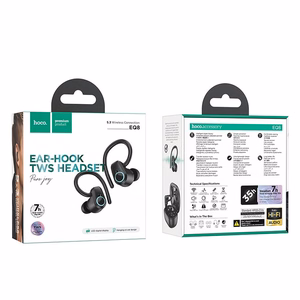 HOCO belaidės ausinės bluetooth TWS EQ8 juodos