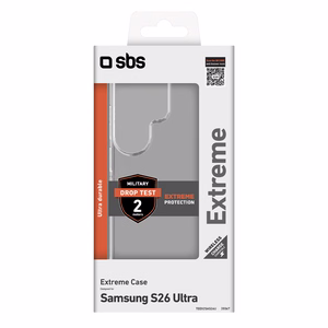 SBS Extreme X2 Dėklas for Samsung Galaxy S26 Ultra - skaidrus