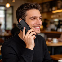 Tech-Protect MagFlex Dėklas for Samsung Galaxy S26 - skaidrus juodas