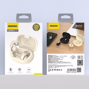Dudao U20 Pro TWS Bluetooth belaidės ausinės - baltos