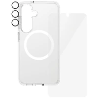 CARE by PanzerGlass Flagship 3in1 dėklas + stiklas + lęšio apsaugos rinkinys Samsung Galaxy S25