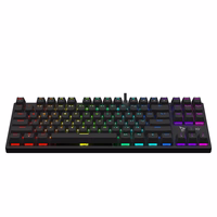 Savio Tempest x2 RGB mechaninė klaviatūra, Outemu RED