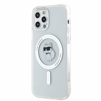 Karl Lagerfeld IML Choupette MagSafe dėklas iPhone 12 / 12 Pro - permatomas