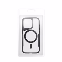 ERGOFIT NEWZONE magnetinis dėklas telefonui, suderinamas su MagSafe, IPHONE 14 PRO MAX juodas