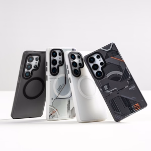 Benks Magnetinis Mecha serijos dėklas Iphone 16 Plus baltas