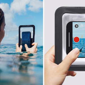 Dėklas telefonui Spigen A603 vandeniui atsparus - juodas