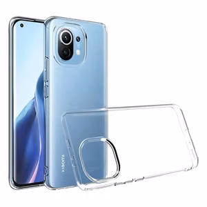 Dėklas telefonui itin plonas 0,5 mm skirtas Xiaomi 12 / 12X permatomas