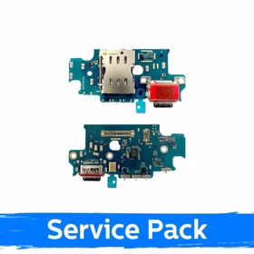 Įkrovimo jungtis suderinama su Samsung S926 S24 Plus su flex / Plata (Service Pack)