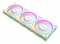 ASUS Prime MR120 Fan ARGB White 3in1 Kompiuterio korpusui Ventiliatorius 12 cm Balta