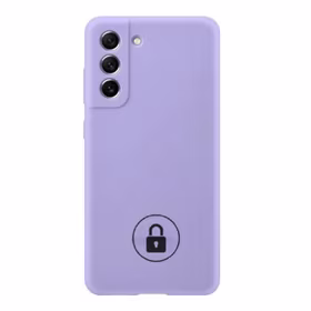 Dėklas "Silicone Cover" skirtas Samsung S906 S22 Plus / Lavender / su įpakavimu