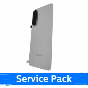 Galinis dangtelis, suderinamas su Samsung A566 A56 5G / Šviesiai pilka / (Service Pack)