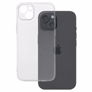 Чехол Ultra Clear 1mm для iPhone 15 Plus прозрачный