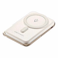 Vention 10000mAh 20W - magnetinis išorinis akumuliatorius (baltas)