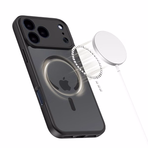 Tech-Protect BasicMag magnetinis dėklas telefonui iPhone 17 Pro - matinė juoda