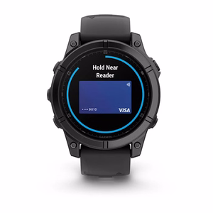 Išmanusis laikrodis Garmin Fenix E 47mm pilkas/juodas