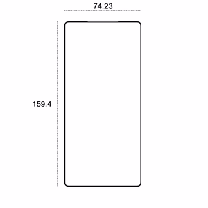Etteri grūdintas stiklas 9D for Samsung Galaxy S25 Ultra