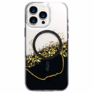 Epoxy Mag dėklas skirtas Samsung Galaxy S24 / S25 juodas