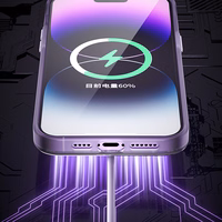 Kingxbar PQY Geek Series magnetinis dėklas iPhone 14 MagSafe - auksinis