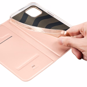 Чехол Dux Ducis Skin Pro Holster с откидной крышкой для iPhone 14 Plus розовый