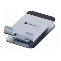 Stalinis laikiklis telefonui / planšetiniam kompiuteriui sulankstomas Forcell F-Grip Fold stovas 1 pilkas