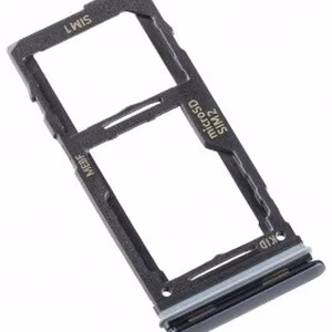 SIM card holder Samsung M526 M52 5G Black original (service pack)