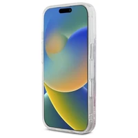 Hello Kitty Skystas Blizgesys Sweet Kitty Bows Magnetinis Dėklas iPhone 16 Pro Max - Baltas