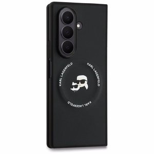 KARL LAGERFELD case for SAMSUNG Z Fold7 KLHMZFD7PSMLRKCK compatible with MagSafe (PU K&C) black