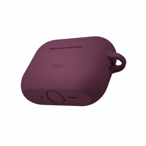 Etteri silicone case for AirPods Pro 3 dark cherry