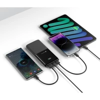 Išorinė baterija Forcell F-Energy P10k1 PD QC3.0 3A 20W 10000 mAh juoda