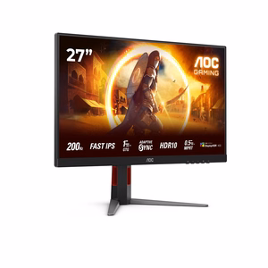 AOC 27G4HA kompiuterio monitorius 68.6 cm (27") 1920 x 1080 pikselių Full HD LED juodas, raudonas