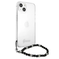 Guess GUHCP13MKPSBK iPhone 13 6.1" Permatomas kietas dėklas Juodas Perlas