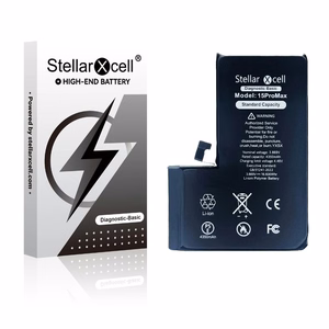 Akumuliatorius StellarXcell Diagnostic Apple iPhone 15 Pro Max 4422mAh (standartinė talpa + aukštos kokybės BMS kopija)