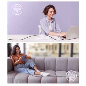 Joyroom Multi-Color Series A14 USB-C / Lightning 20W kabelis 1.2 m - juodas