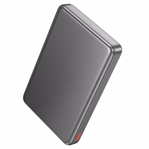 Išorinė baterija Power Bank Hoco Q26A PD20W Magnetic 10000mAh juoda