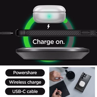 Spigen Rugged Armor dėklas telefonui Samsung Galaxy S24 Ultra - matinė juoda