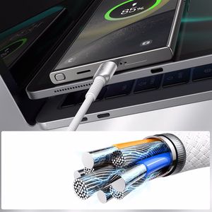 Кабель Joyroom S-A51 Cutting-Edge Series 3A USB-A - USB-C 1,2 м - светло-серый