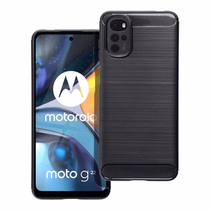 CARBON dėklas telefonui MOTOROLA G22 juodas