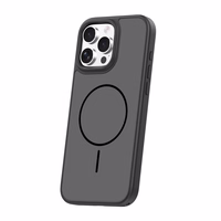 Frame Thin Mag dėklas for iPhone 16 Pro 6,3" juodas