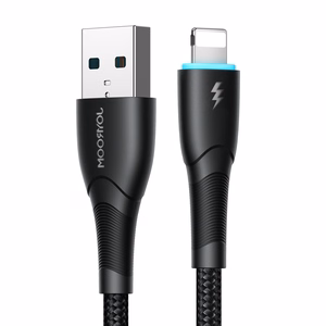 Joyroom Starry Series SA32-AL3 3A кабель USB-A Lightning 1м - чёрный