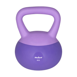 REBEL ACTIVE Soft Kettlebell minkšta vinilinė gira, 8 kg