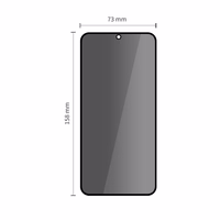 Tech-Protect Glass Spy+ 2 dalių rinkinys privatumo stiklas Samsung Galaxy S25 FE