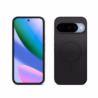 Crong Hybrid Matte Magnetic - MagSafe Google Pixel 10 dėklas (juodas)