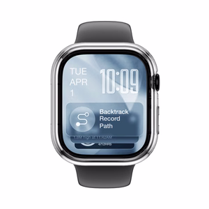 AmazingThing Minimal apsauginis dėklas Apple Watch Series 11 46mm - Skaidrus