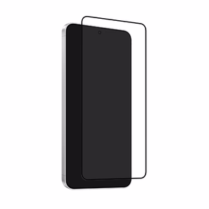 Puro Frame grūdintas stiklas skirta Samsung Galaxy S26 su juodu rėmeliu
