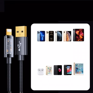 USB laidas Joyroom S-UL012A12 juodas Lightning 120cm (iki 20W)