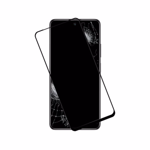 Crong 7D Nano Flexible Glass 9H visą ekraną dengiantis hibridinis apsauginis stiklas, skirtas Xiaomi POCO M4 Pro 5G